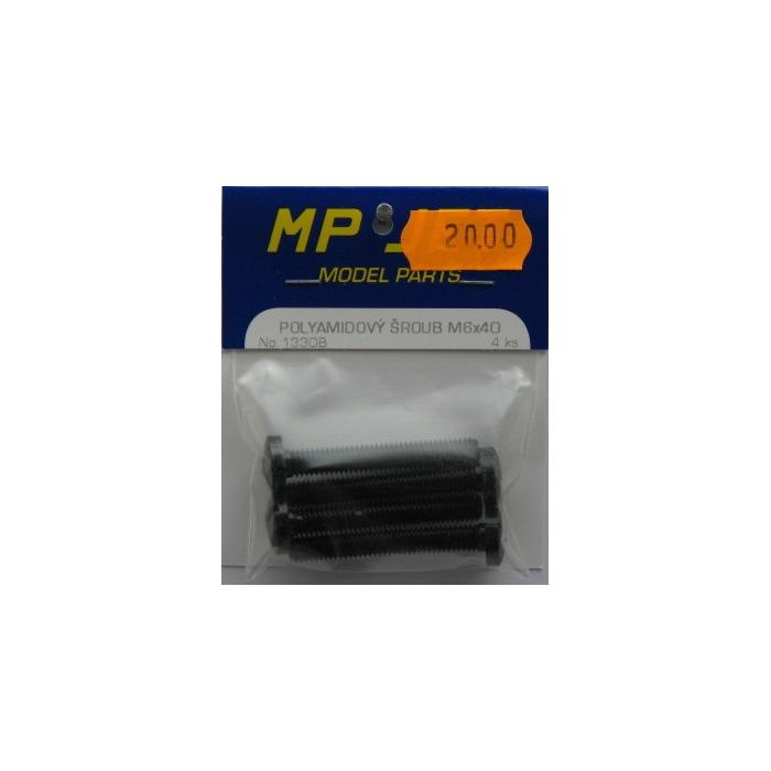 Polyamidový šriub M6x40  -  4ks