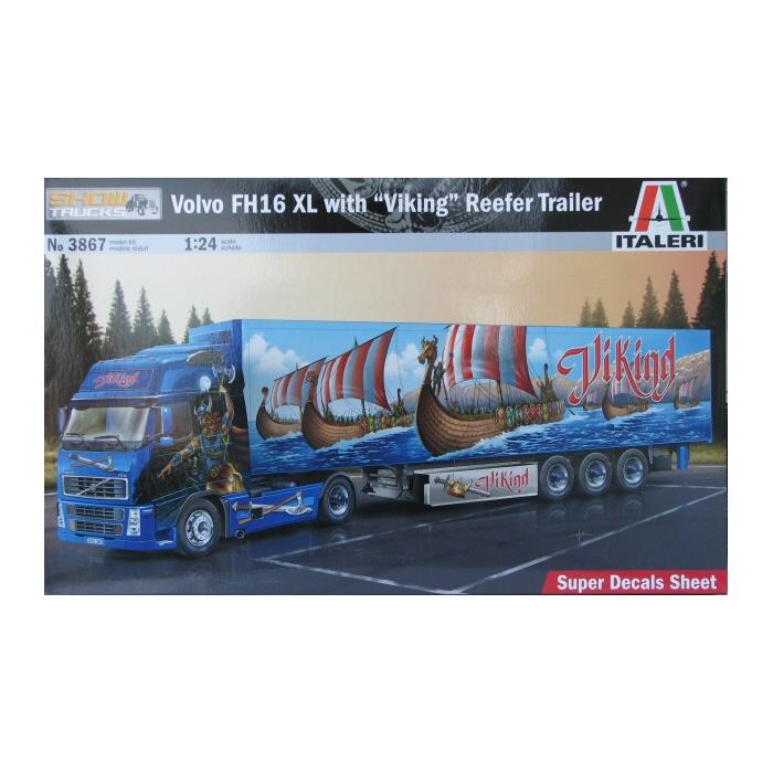 Volvo FH16 XL with Viking Reefer Trailer