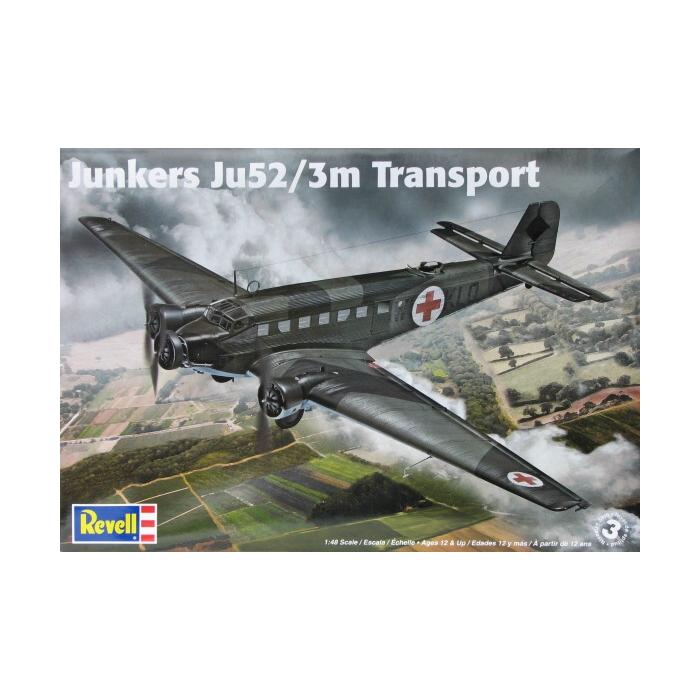 Ju-52 3M Transport w/figures