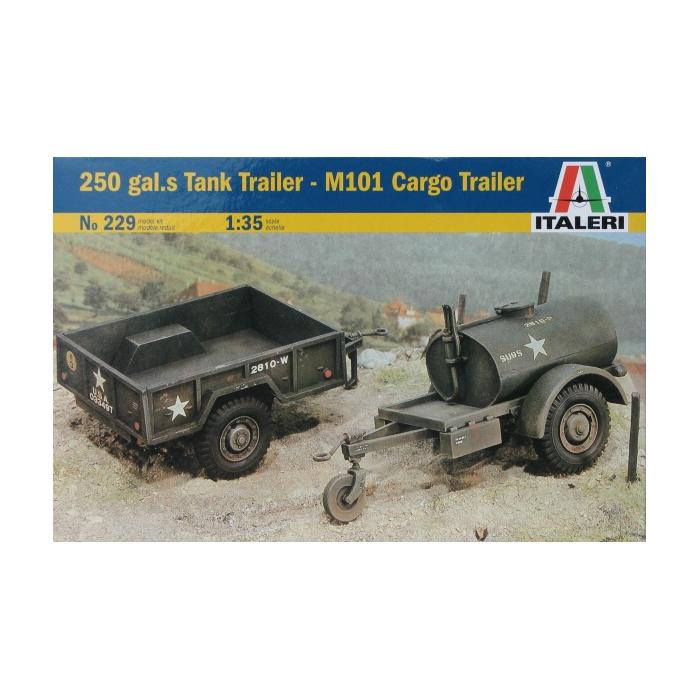 Tank Trailer + Cargo Trailer