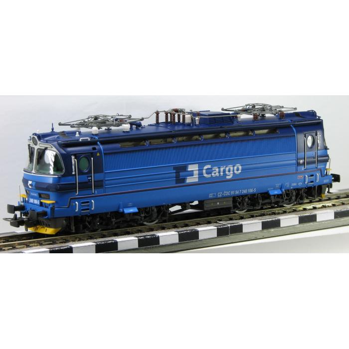 Elektrická lokomotiva 240,106-5 ČD Cargo zvuk