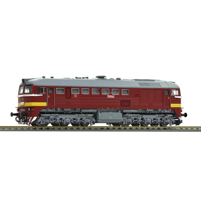 Dieselová lokomotiva T679.1 ČSD se zvukovým dekoderem