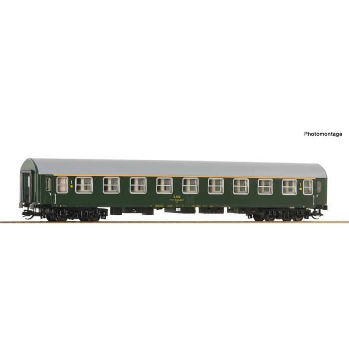Rychlíkový vagon Y/B 70 1.třída ČSD