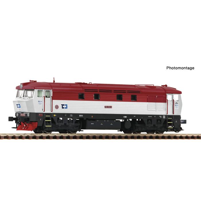 Dieselová lokomotiva Rh 751.176 ČD Cargo model je vybaven zvukovým dekoderem.